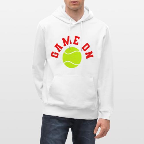 Game On Tennis - Heavyweight Unisex Hoodie CRUISER by Stanley/Stella