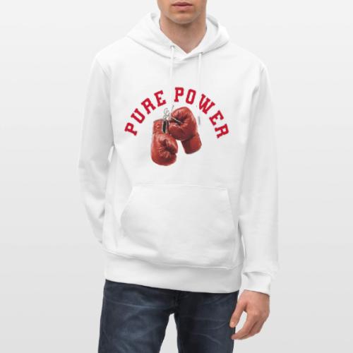Boxing: Pure Power Punch - Heavyweight Unisex Hoodie CRUISER by Stanley/Stella