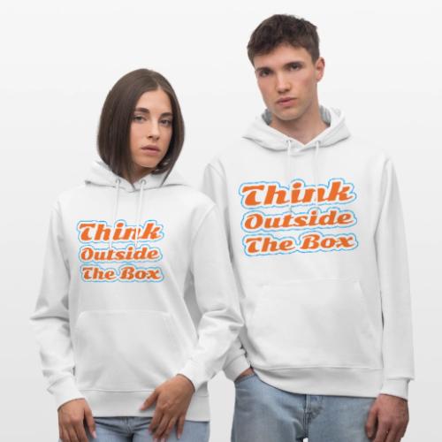 Think Outside the Box — Creative Mindset Script - Heavyweight Unisex Hoodie CRUISER by Stanley/Stella