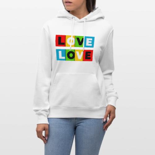 Love in Color - Heavyweight Unisex Hoodie CRUISER by Stanley/Stella
