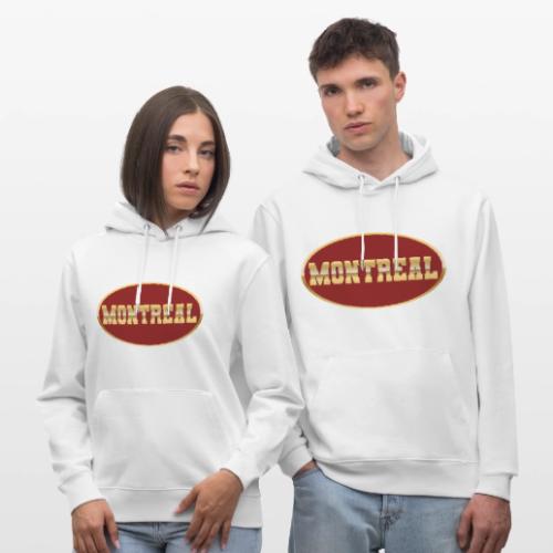 Montreal in Gold - Heavyweight Unisex Hoodie CRUISER by Stanley/Stella