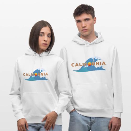Blue Wave California - Heavyweight Unisex Hoodie CRUISER by Stanley/Stella