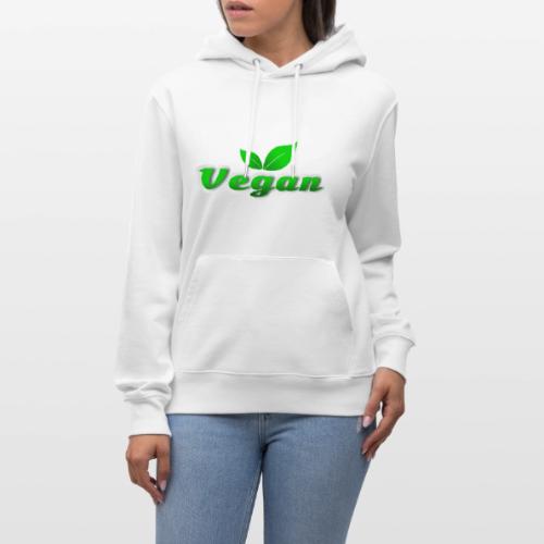 Pure Vegan Leaves - Heavyweight Unisex Hoodie CRUISER by Stanley/Stella