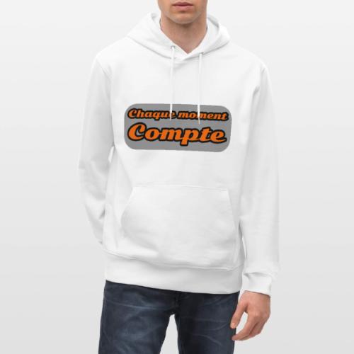 Every moment counts - Heavyweight Unisex Hoodie CRUISER by Stanley/Stella