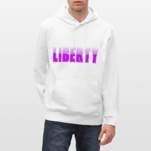 Liberty Typography Graphic Design - Heavyweight Unisex Hoodie CRUISER by Stanley/Stella