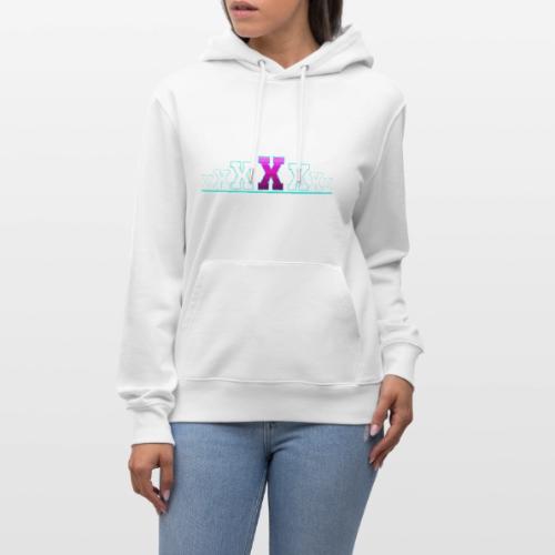 Letter X – Capital Varsity Alphabet Monogram - Heavyweight Unisex Hoodie CRUISER by Stanley/Stella