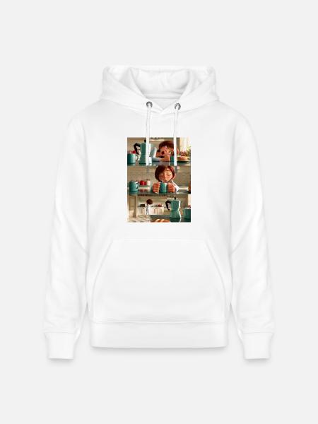 Brewed Awakening - Heavyweight Unisex Hoodie CRUISER by Stanley/Stella - white