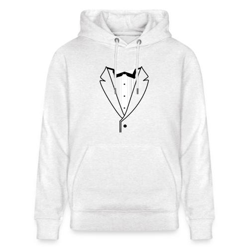 Tuxedo Plain w. Black Lines - Heavyweight Unisex Hoodie CRUISER by Stanley/Stella