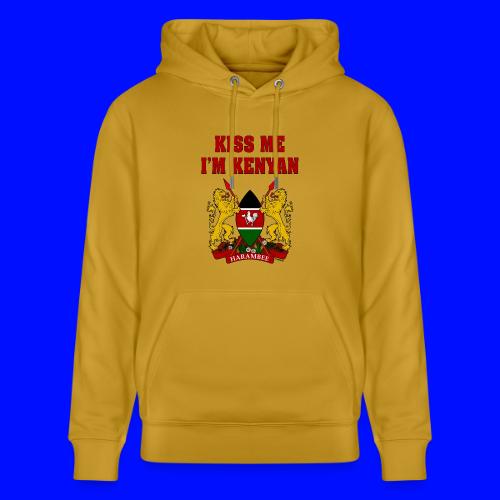 Kiss Me, I'm Kenyan - Heavyweight Unisex Hoodie CRUISER by Stanley/Stella