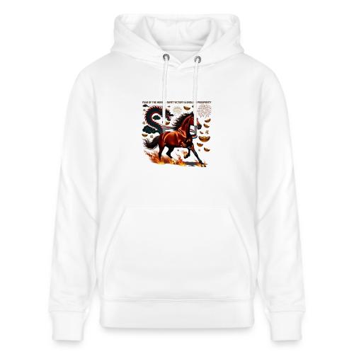 Year of the Horse Victory T Shirt, Lunar New Year - Heavyweight Unisex Hoodie CRUISER by Stanley/Stella