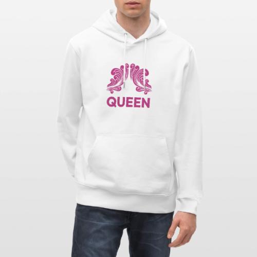 Queenlisse™ Signature Crown T-Shirt – Elegant - Heavyweight Unisex Hoodie CRUISER by Stanley/Stella