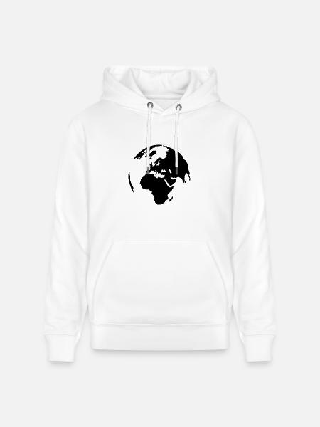 World - Heavyweight Unisex Hoodie CRUISER by Stanley/Stella - white
