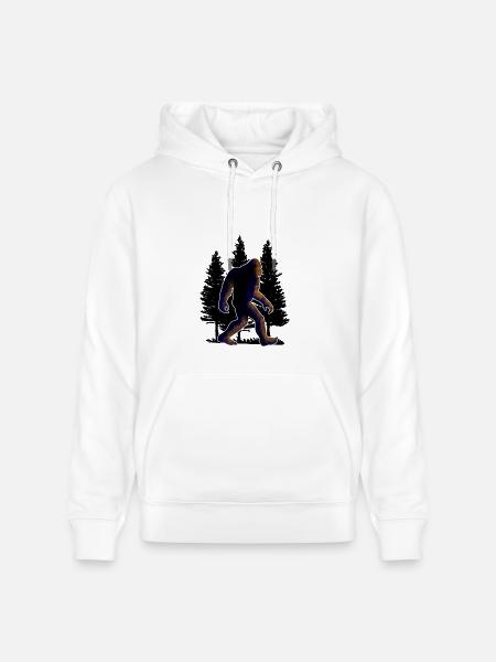 Big foot, Bigfoot - Heavyweight Unisex Hoodie CRUISER by Stanley/Stella - white