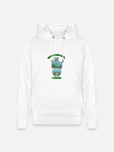 Just One More Tank - Heavyweight Unisex Hoodie CRUISER by Stanley/Stella - white