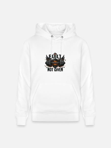 build up bro!! - Heavyweight Unisex Hoodie CRUISER by Stanley/Stella - white