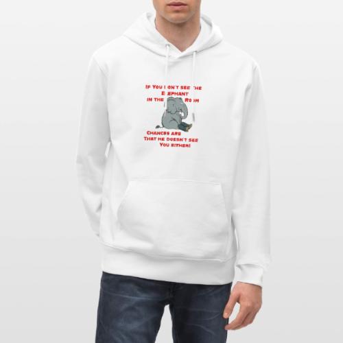 Elephant in the Room Meme - Heavyweight Unisex Hoodie CRUISER by Stanley/Stella