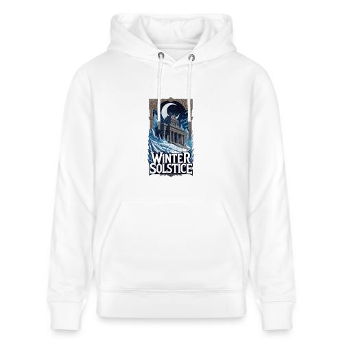 Winter Solstice Temple T-Shirt - Heavyweight Unisex Hoodie CRUISER by Stanley/Stella