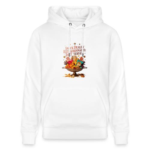 Snack Dealer Extraordinaire Tee, Mum Gift - Heavyweight Unisex Hoodie CRUISER by Stanley/Stella