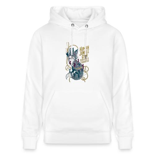 Human Jungle Gym Fox Tee - Heavyweight Unisex Hoodie CRUISER by Stanley/Stella