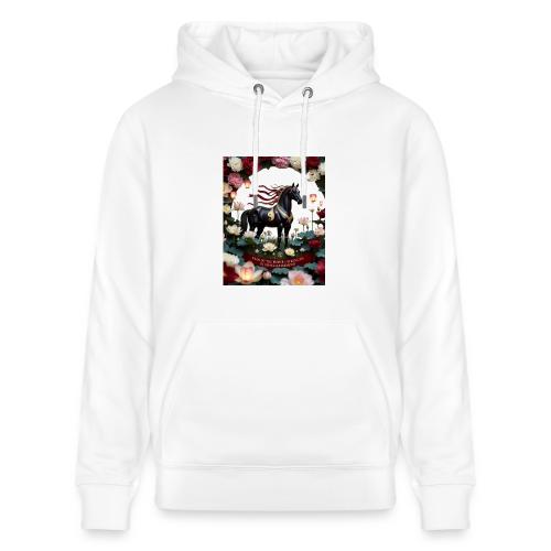 Year of the Horse Harmony T Shirt, Lunar New Year - Heavyweight Unisex Hoodie CRUISER by Stanley/Stella