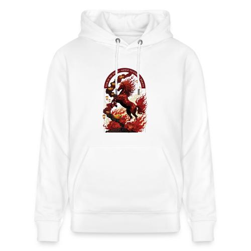 Year of the Horse Rise T Shirt,Lunar New Year Gift - Heavyweight Unisex Hoodie CRUISER by Stanley/Stella