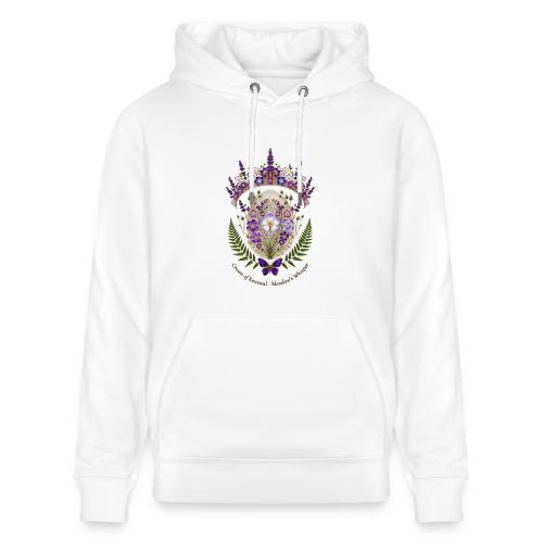 Spring Meadow Crown Tee, Cottagecore Renewal Gift - Heavyweight Unisex Hoodie CRUISER by Stanley/Stella