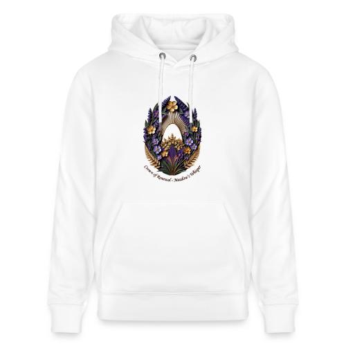 Easter Meadow Crown Renewal T Shirt, Spring Gift - Heavyweight Unisex Hoodie CRUISER by Stanley/Stella