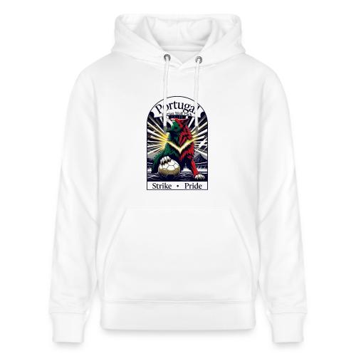 Portugal Iberian Wolf Soccer T Shirt, Pride Gift - Heavyweight Unisex Hoodie CRUISER by Stanley/Stella