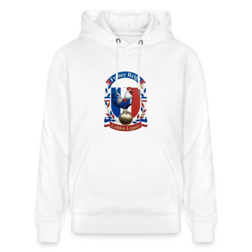 France Rooster Reign T-Shirt, Tricolore Pride Gift - Heavyweight Unisex Hoodie CRUISER by Stanley/Stella
