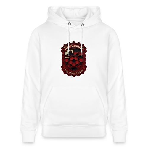 Flamengo Scarlet Summit T-Shirt, Football Gift - Heavyweight Unisex Hoodie CRUISER by Stanley/Stella