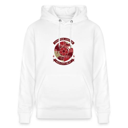 Liverpool Anchor T Shirt, Soccer City Pride Gift - Heavyweight Unisex Hoodie CRUISER by Stanley/Stella