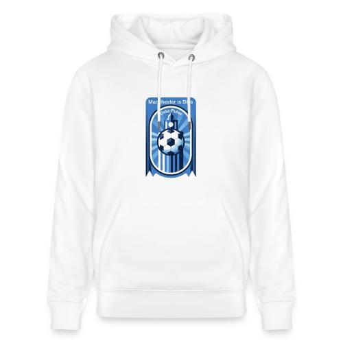 Manchester is Blue Soccer City T Shirt, Apparel - Heavyweight Unisex Hoodie CRUISER by Stanley/Stella