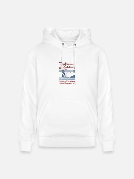 Dufresne and Redding Fishing Charters - Heavyweight Unisex Hoodie CRUISER by Stanley/Stella - white