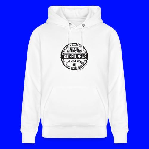 Truthful News FCC Seal - Heavyweight Unisex Hoodie CRUISER by Stanley/Stella