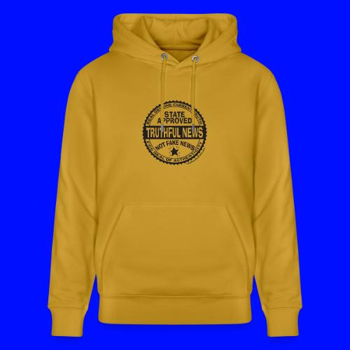 Truthful News FCC Seal - Heavyweight Unisex Hoodie CRUISER by Stanley/Stella