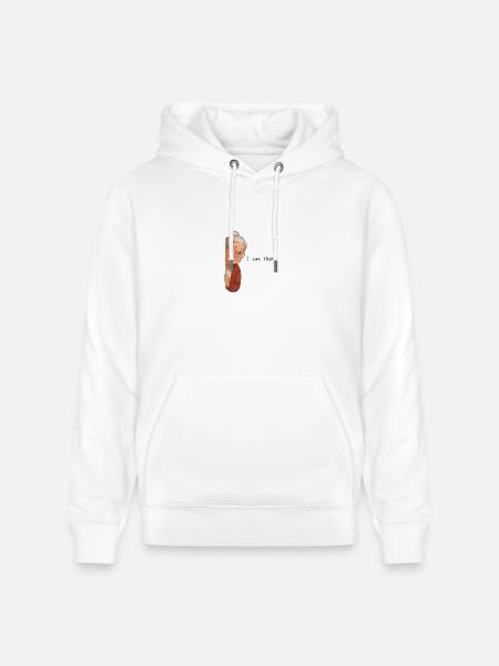 i saw that - Heavyweight Unisex Hoodie CRUISER by Stanley/Stella - white