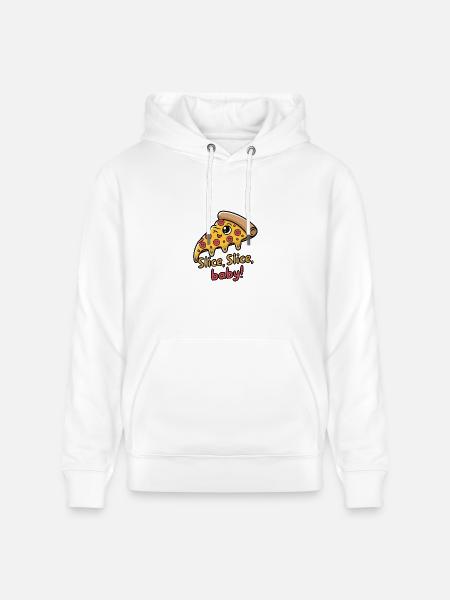Slice Slice Baby - Heavyweight Unisex Hoodie CRUISER by Stanley/Stella - white