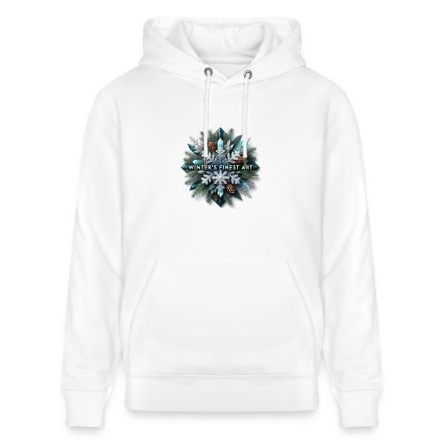 Intricate Frozen Evergreen T-Shirt - Heavyweight Unisex Hoodie CRUISER by Stanley/Stella