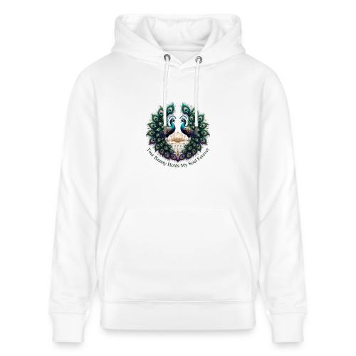 Your Beauty Holds My Soul Peacock Gifts T-Shirt - Heavyweight Unisex Hoodie CRUISER by Stanley/Stella