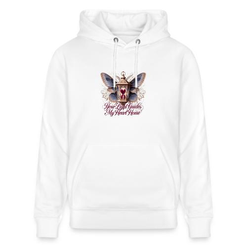 Your Light Guides My Heart HomeGifts T-Shirt - Heavyweight Unisex Hoodie CRUISER by Stanley/Stella
