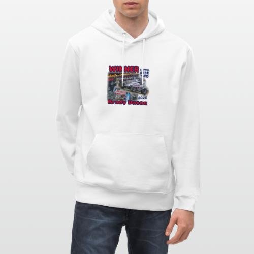 Brady Bacon #LetsRaceTwo Winner - Heavyweight Unisex Hoodie CRUISER by Stanley/Stella