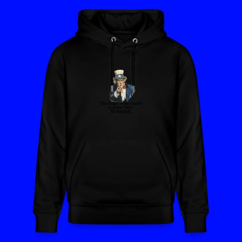 Uncle Sam - Finger - Heavyweight Unisex Hoodie CRUISER by Stanley/Stella