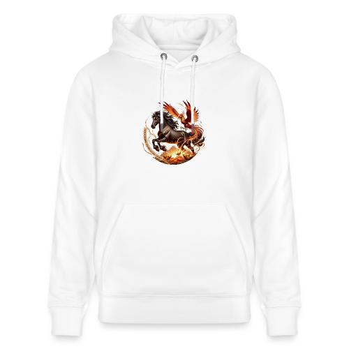 Year of the Horse Phoenix T Shirt, Lunar NY Gift - Heavyweight Unisex Hoodie CRUISER by Stanley/Stella