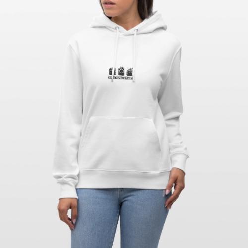 Playful Dog Paw Rock Paper Scissors - Heavyweight Unisex Hoodie CRUISER by Stanley/Stella