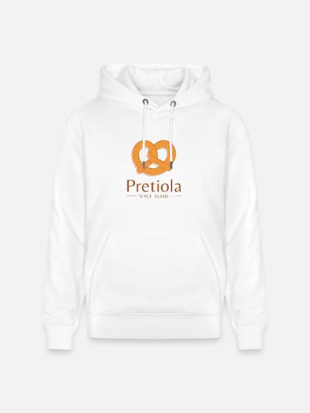PRETZEL DAY - Heavyweight Unisex Hoodie CRUISER by Stanley/Stella - white