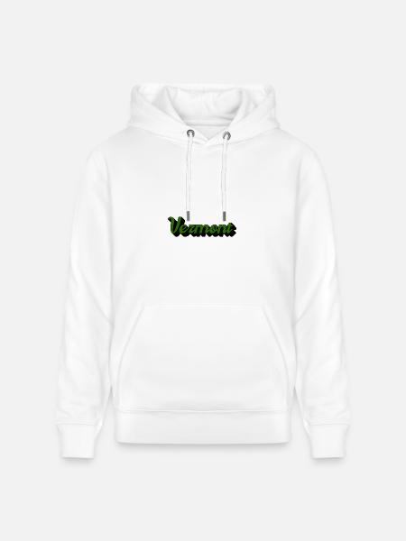 Green Vermont - Heavyweight Unisex Hoodie CRUISER by Stanley/Stella - white