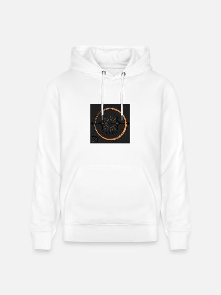 Choose Your Path Emblem - Heavyweight Unisex Hoodie CRUISER by Stanley/Stella - white