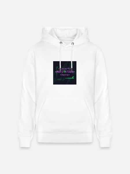 Motivation Slot - Heavyweight Unisex Hoodie CRUISER by Stanley/Stella - white