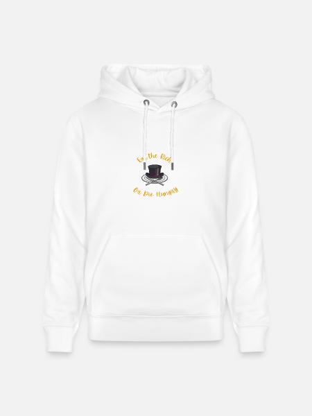 Eat the rich - Heavyweight Unisex Hoodie CRUISER by Stanley/Stella - white
