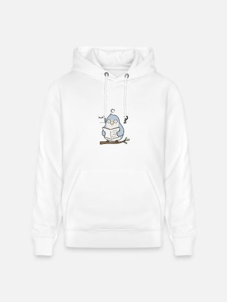 Huh? - Heavyweight Unisex Hoodie CRUISER by Stanley/Stella - white